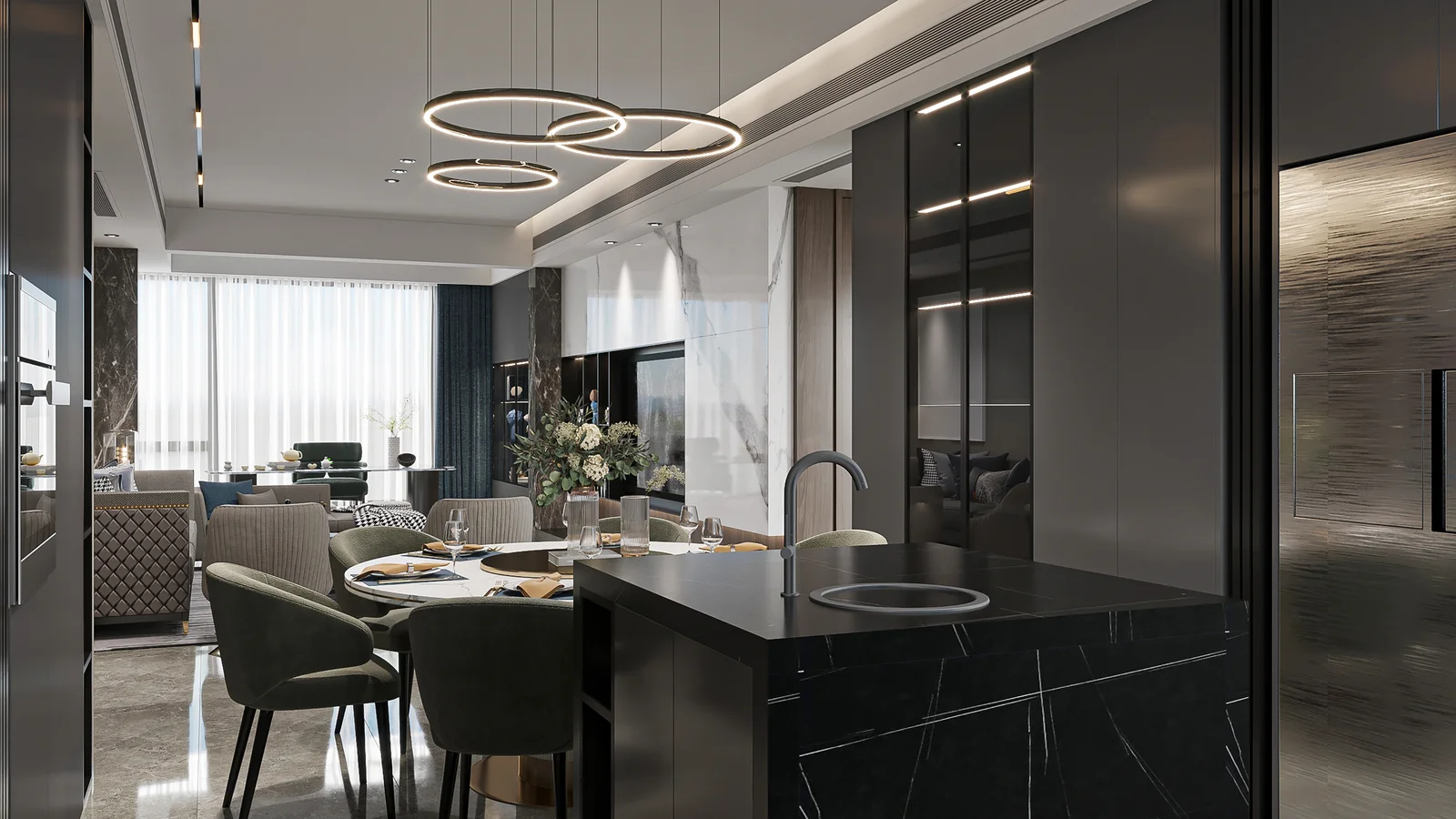 modern-luxury-living-room-kitchen-interior